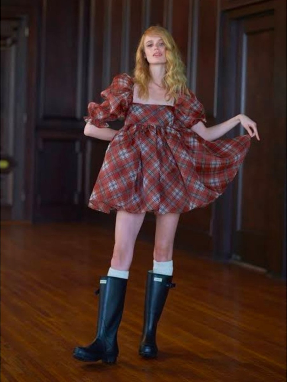 Selkie Jane Eyre Puff dress - size 2X